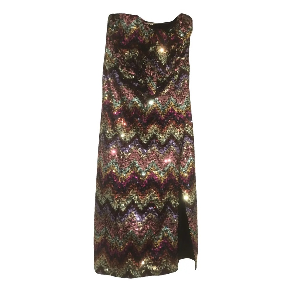 Romaine Sequin Sezane Dress - Picture 2 of 9